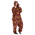 Snuggs Blanket Onesie Dark Red Bolt